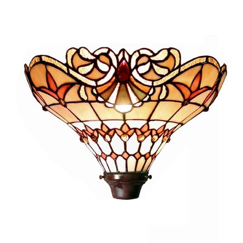 Tiffany-style Classic Jewel Torchiere