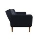 preview thumbnail 16 of 47, The Novogratz Tallulah Velvet Fold-down Memory Foam Futon