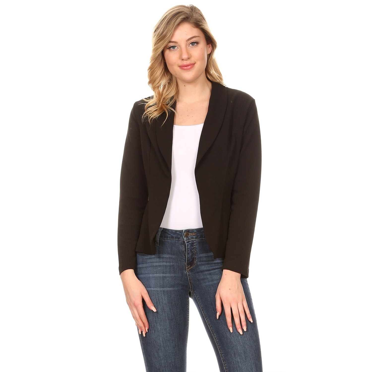 open front jacket for ladies