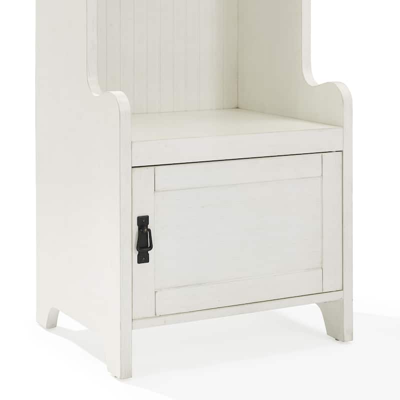 Crosley Fremont Entryway Tower In Distresed White