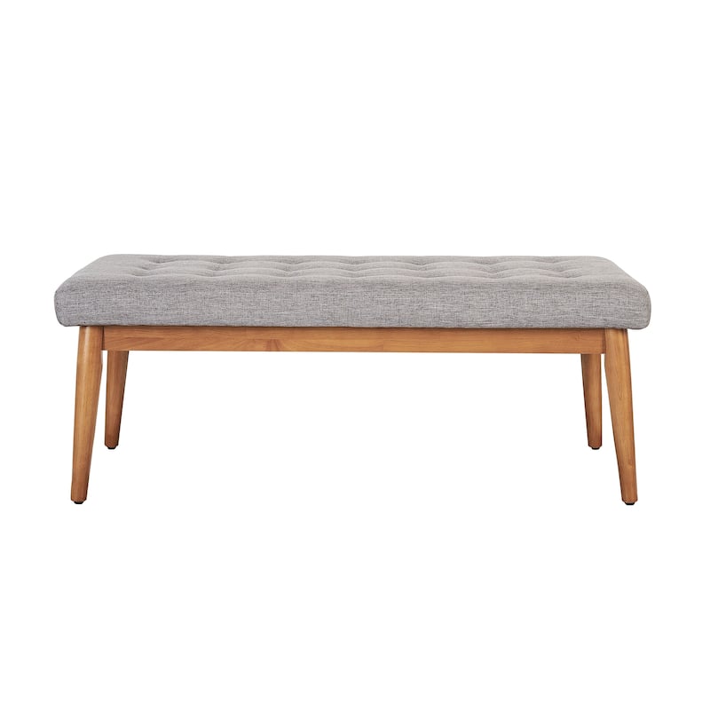 Crosley Landon Upholstered Bench In Acorn - 43.25 "W x 16 "D x 16.88 "H