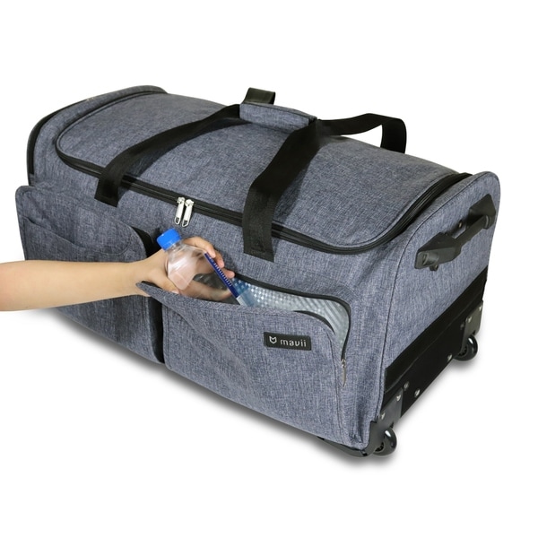 collapsible rolling duffel bag