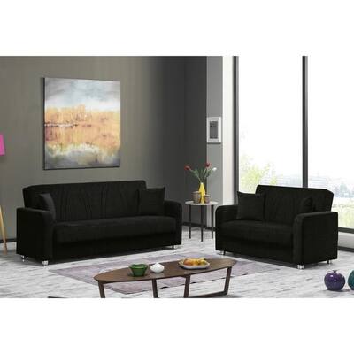 Buy Black Chenille Sofas Couches Online At Overstock Our Best