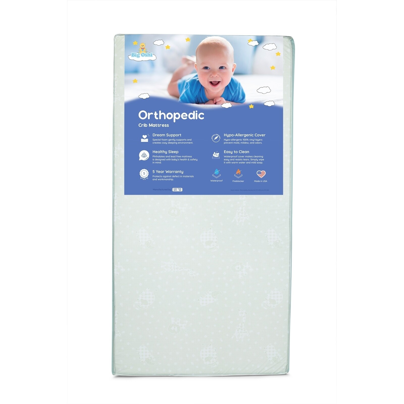 organic cradle mattress 18 x 36