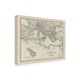 Johnston 'Johnstons Map of the Mediterranean' Canvas Art - Overstock ...