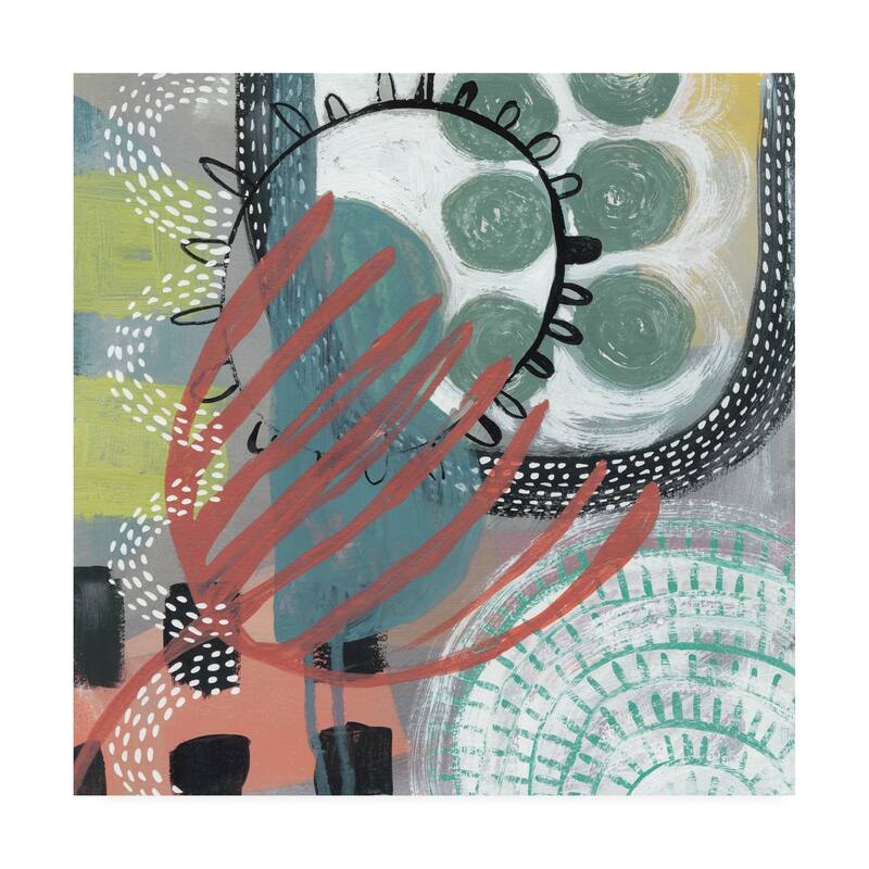 Chariklia Zarris 'Ticker Tape IV' Canvas Art Bed Bath & Beyond 27191543