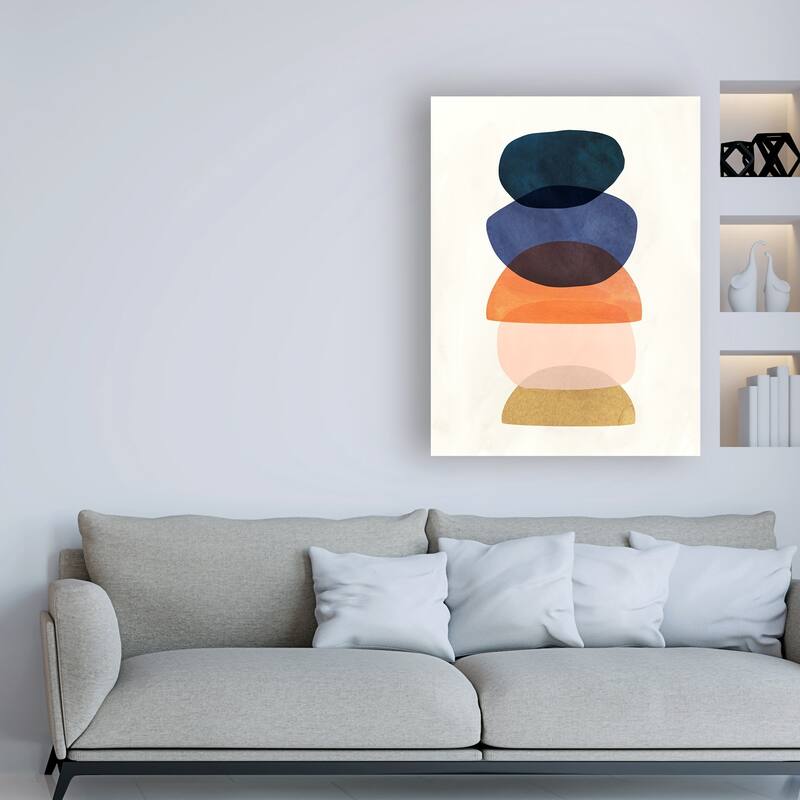 Carson Carrington Victoria Borges 'Mod Pods I' Canvas Art