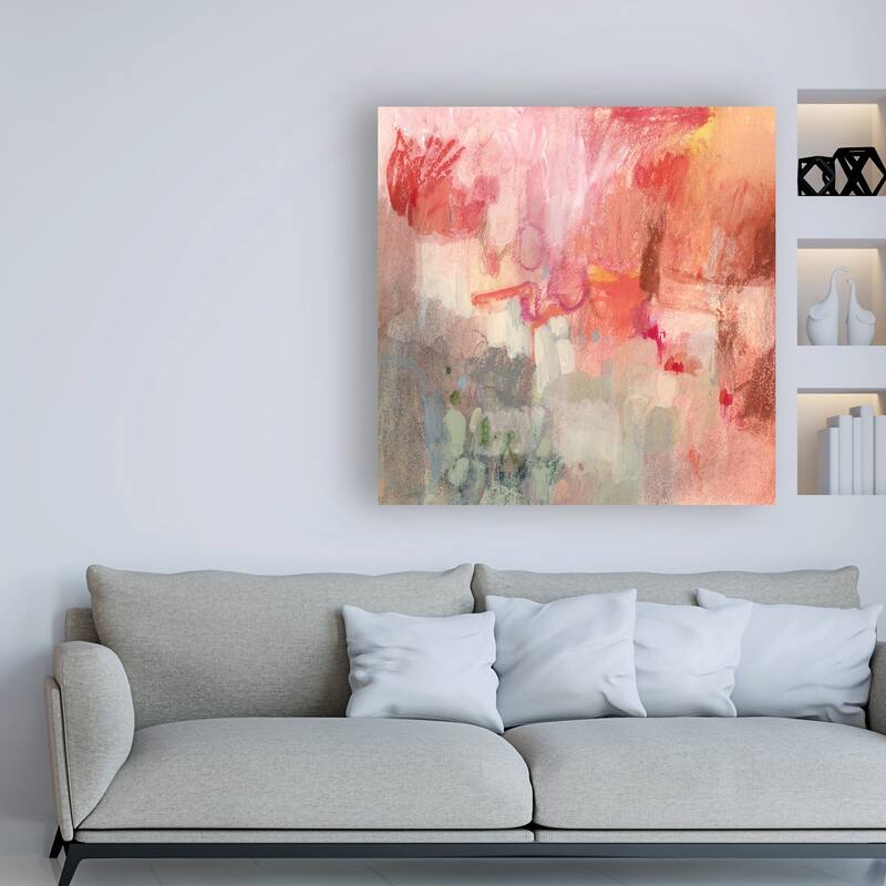 Victoria Borges 'Incendies I' Canvas Art
