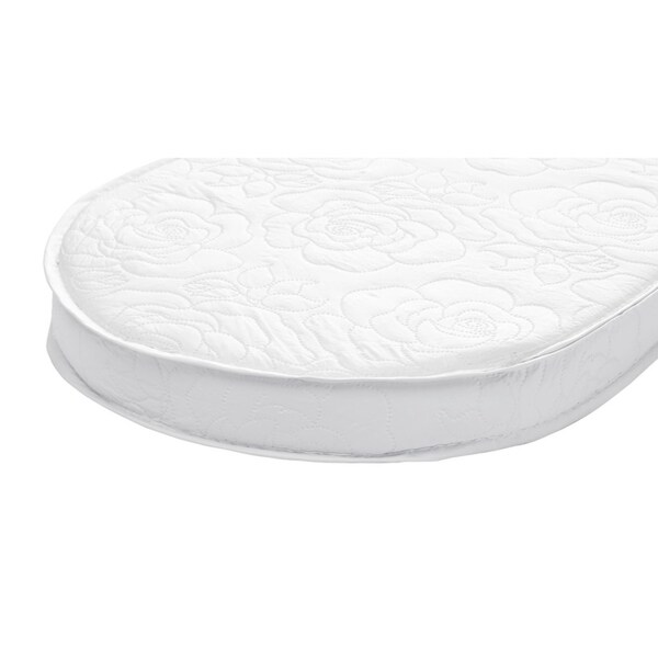 big oshi waterproof oval bassinet mattress