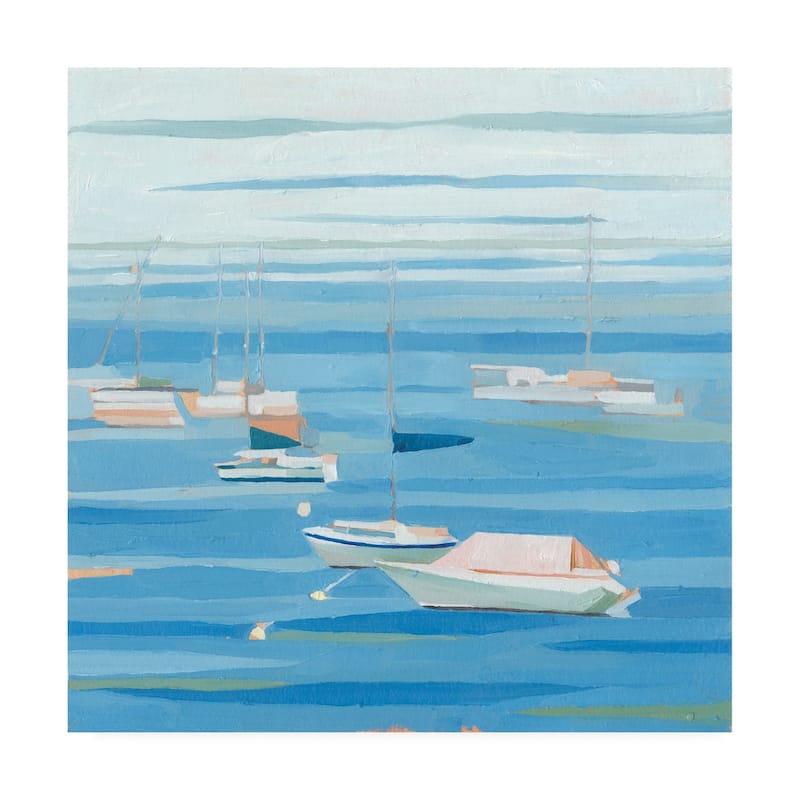 Emma Scarvey 'summer Regatta I' Canvas Art - Bed Bath & Beyond - 27192727