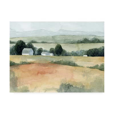 Grace Popp 'Family Farm I' Canvas Art