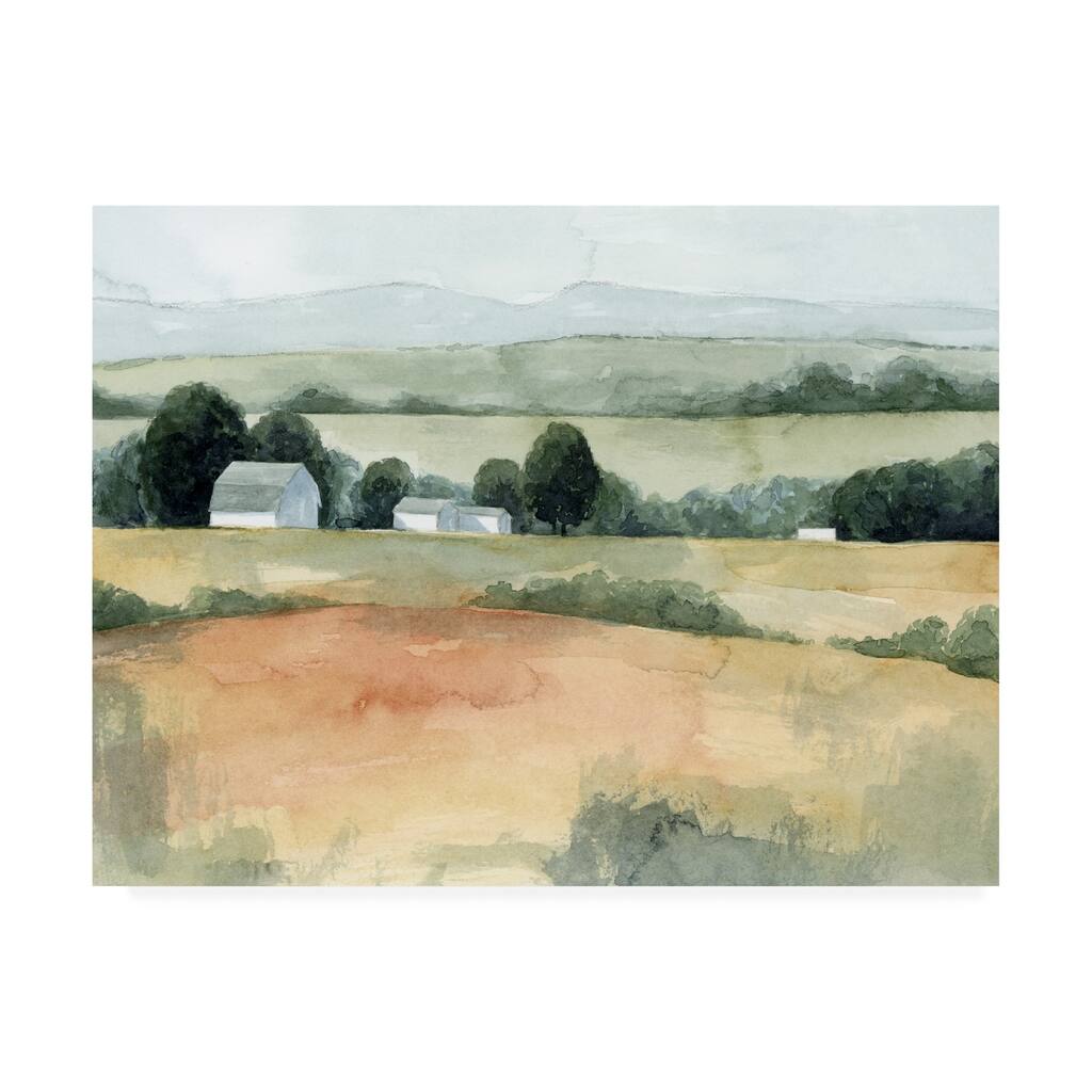 Grace Popp 'Family Farm I' Canvas Art