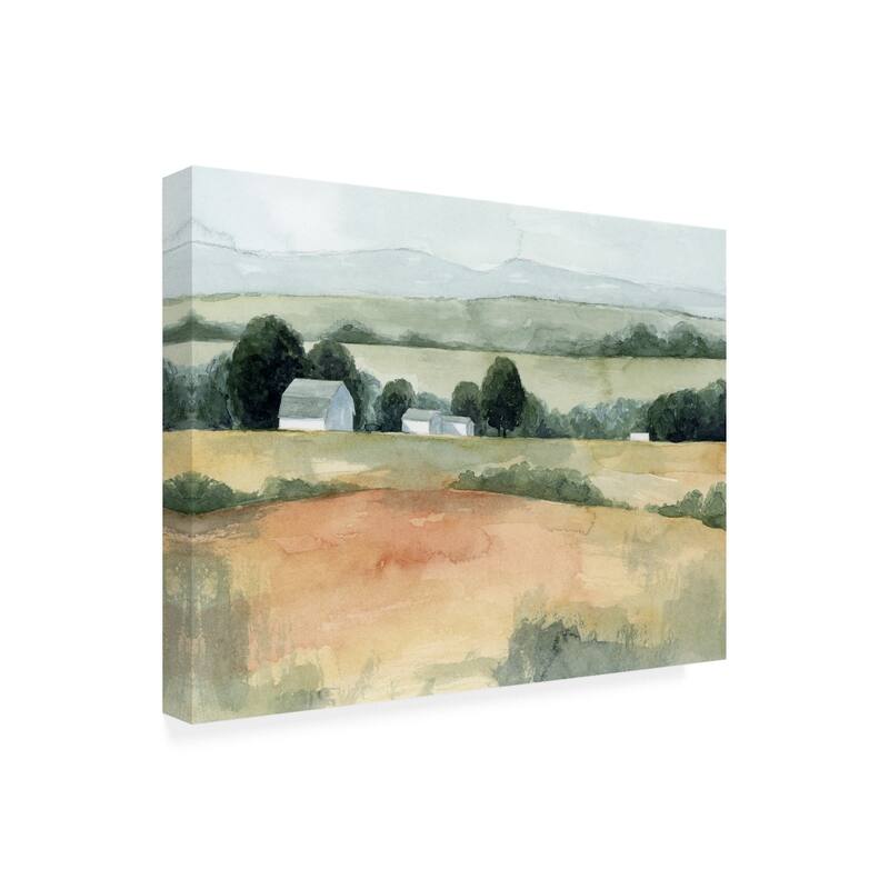 Grace Popp 'Family Farm I' Canvas Art