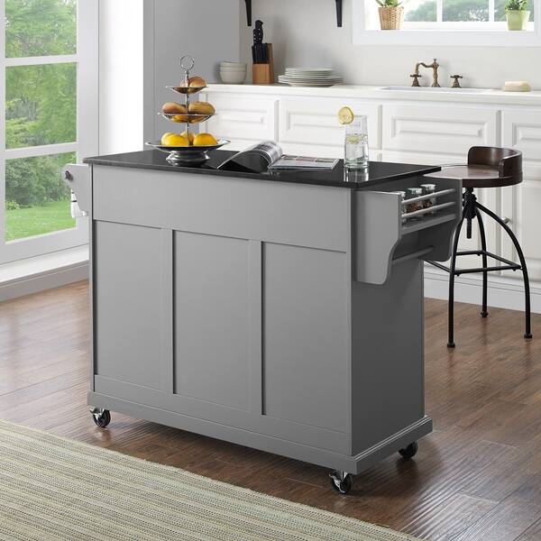 Solid Black Granite Top Kitchen Island Free Shipping Solid Black Granite Top Kitchen Island Free Shipping