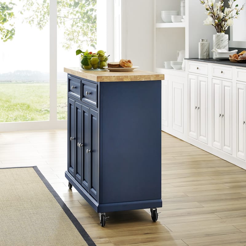 Crosley Madison Kitchen Cart - 42 "W x	18 "D x 36.63 "H