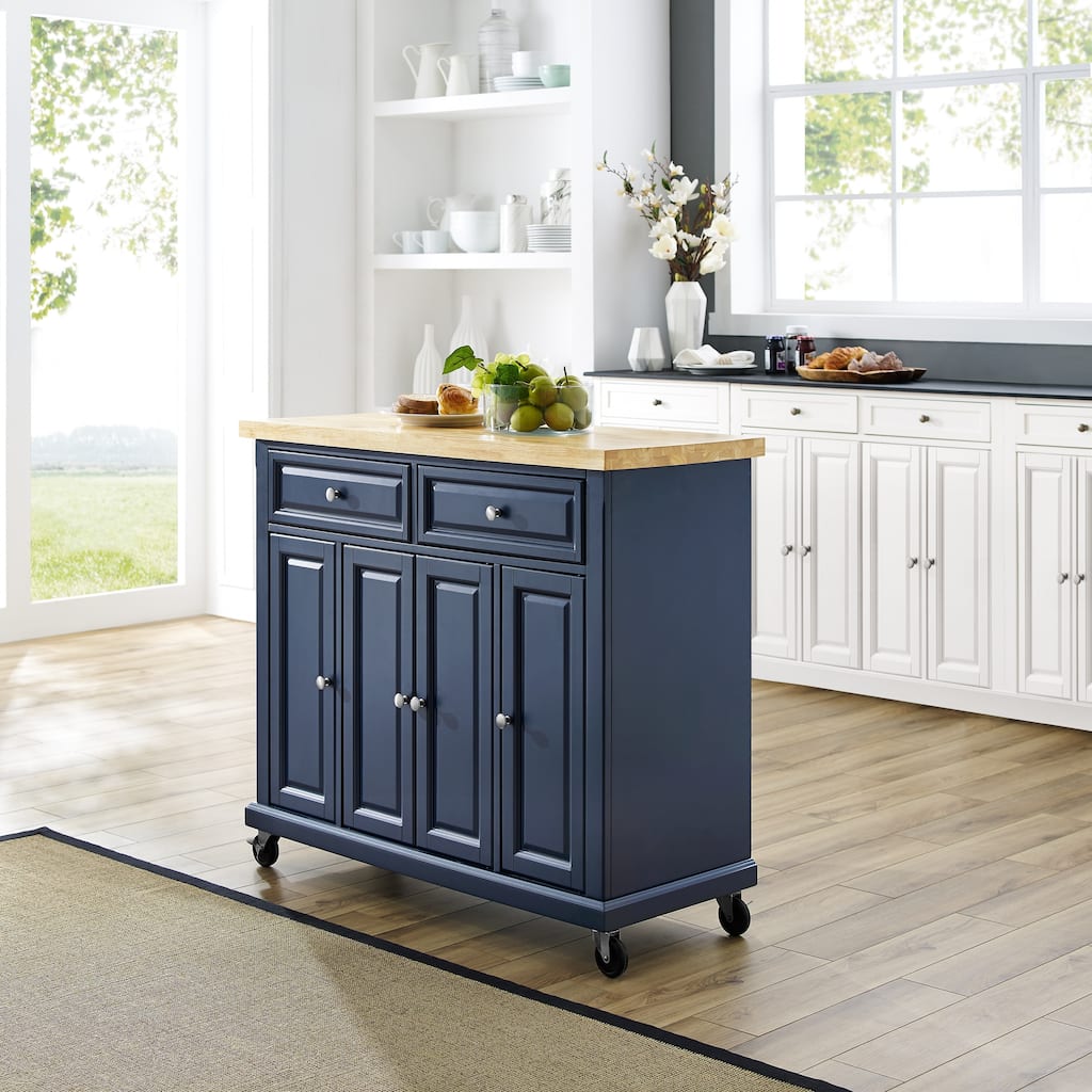 Crosley Madison Kitchen Cart - 42 "W x	18 "D x 36.63 "H