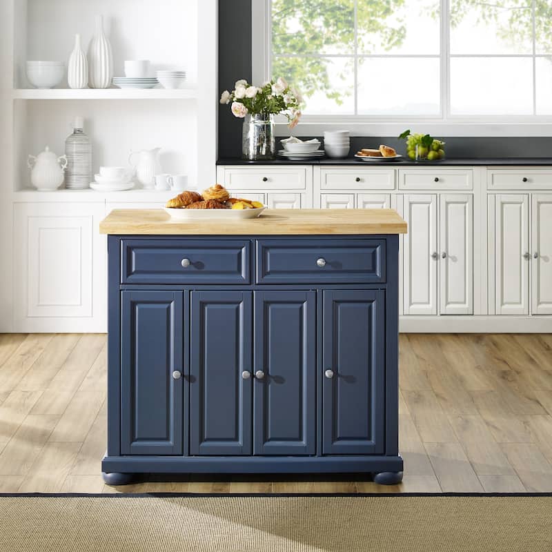 Crosley Madison Kitchen Island - 18"d x 42"w x 36.36"h