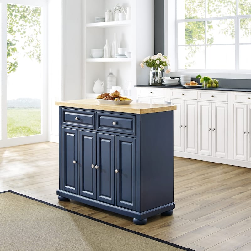 Crosley Madison Kitchen Island - 18"d x 42"w x 36.36"h