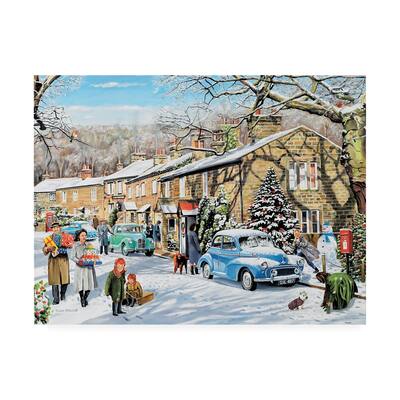 Trevor Mitchell 'Home For Christmas' Canvas Art