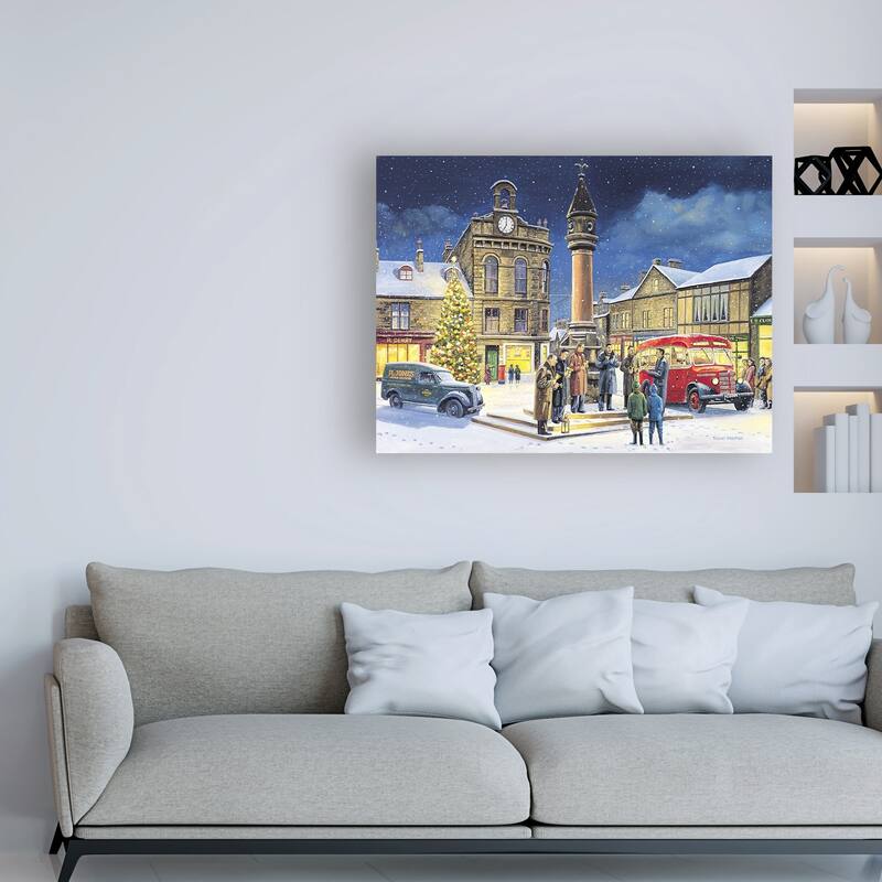 Trevor Mitchell 'The Bells Of Christmas' Canvas A