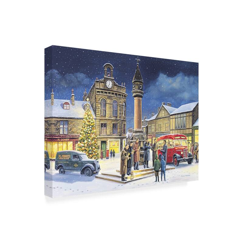 Trevor Mitchell 'The Bells Of Christmas' Canvas A