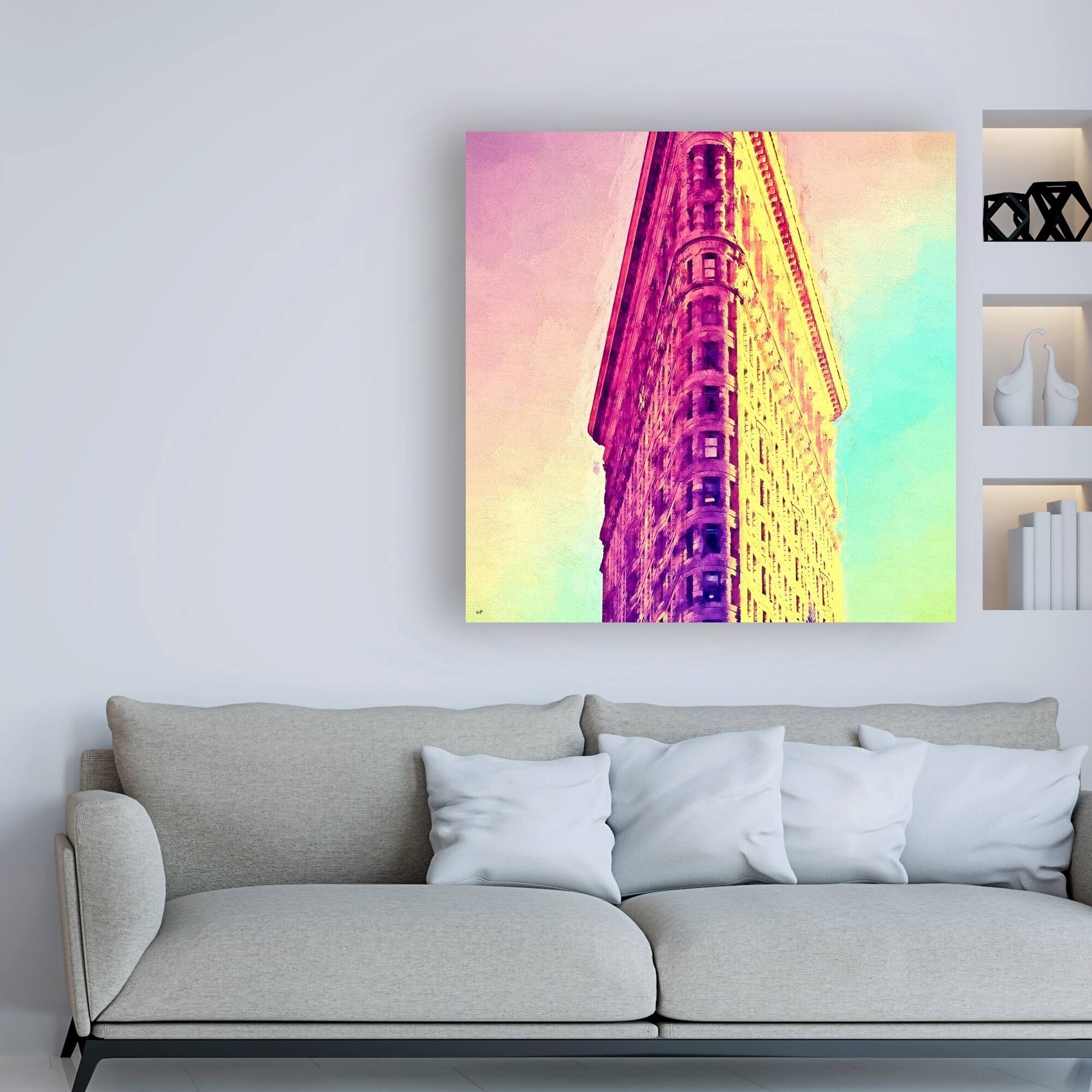 Philippe Hugonnard 'Flatiron Building' Canvas Art - Bed Bath & Beyond ...