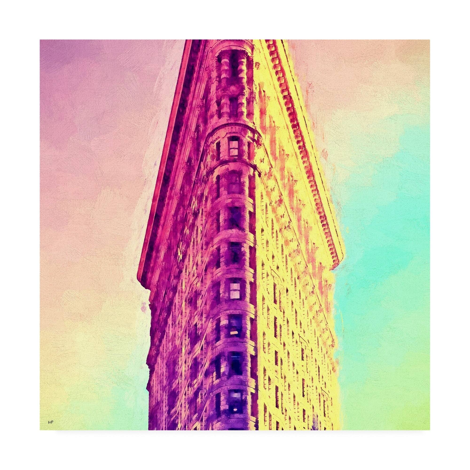 Philippe Hugonnard 'Flatiron Building' Canvas Art - Bed Bath & Beyond ...