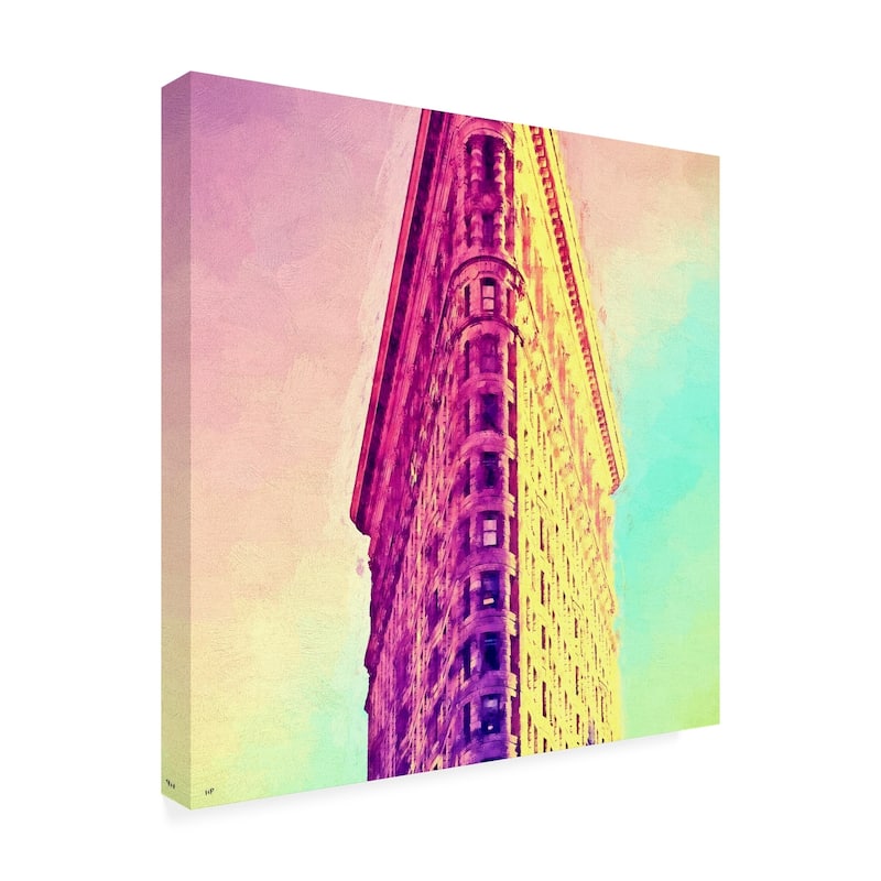 Philippe Hugonnard 'Flatiron Building' Canvas Art - Bed Bath & Beyond ...