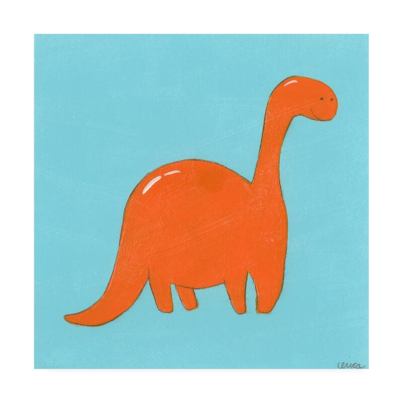 June Erica Vess 'brontosaurus Childrens Art' Can - Bed Bath & Beyond 