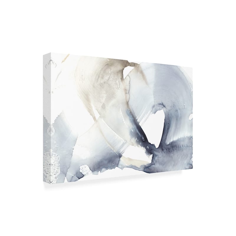 Jennifer Goldberger 'Wave Break II' Canvas Art