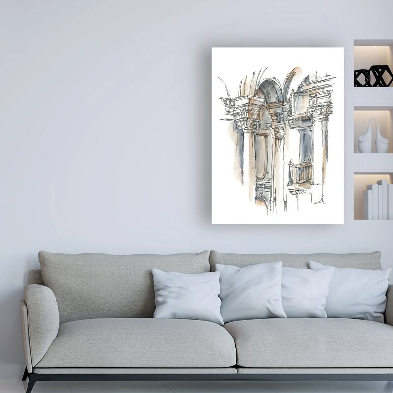Ethan Harper 'Plein Air Interior Study III' Canva