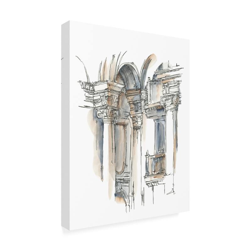 Ethan Harper 'Plein Air Interior Study III' Canva