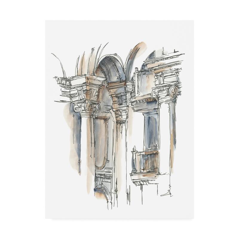 Ethan Harper 'Plein Air Interior Study III' Canva