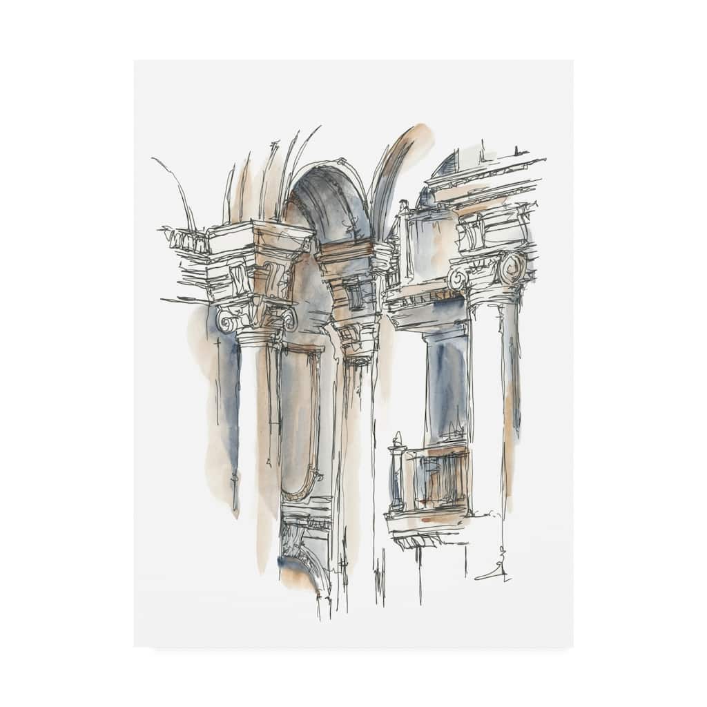Ethan Harper 'Plein Air Interior Study III' Canva