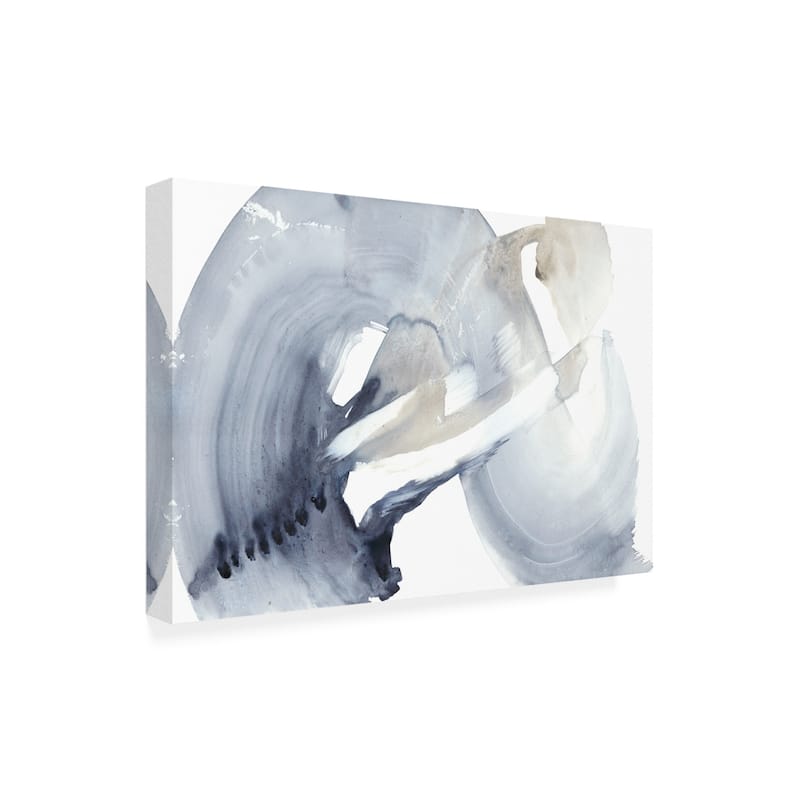 Jennifer Goldberger 'Wave Break I' Canvas Art