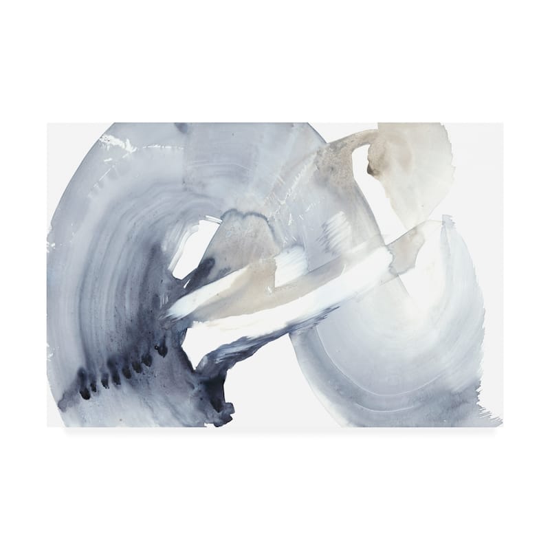 Jennifer Goldberger 'Wave Break I' Canvas Art