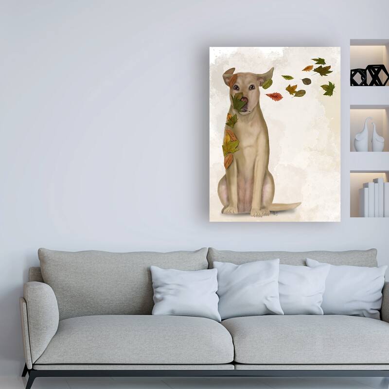 Fab Funky 'Yellow Labrador Windswept and Interest