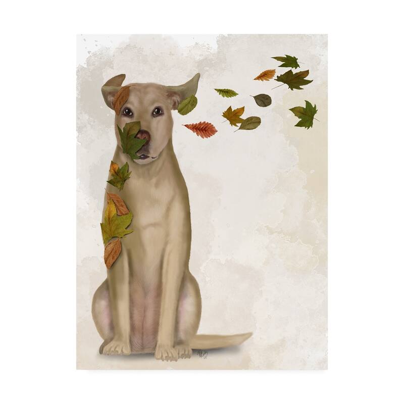 Fab Funky 'Yellow Labrador Windswept and Interest