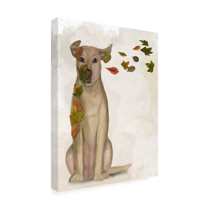 Fab Funky 'Yellow Labrador Windswept and Interest