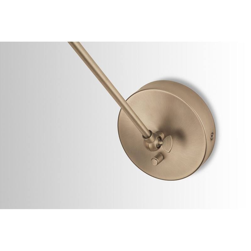 Profile 1-light Aged Brass Wall Sconce