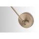 preview thumbnail 9 of 8, Profile 1-light Aged Brass Wall Sconce