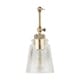 preview thumbnail 8 of 8, Profile 1-light Aged Brass Wall Sconce