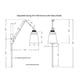 preview thumbnail 10 of 8, Profile 1-light Aged Brass Wall Sconce