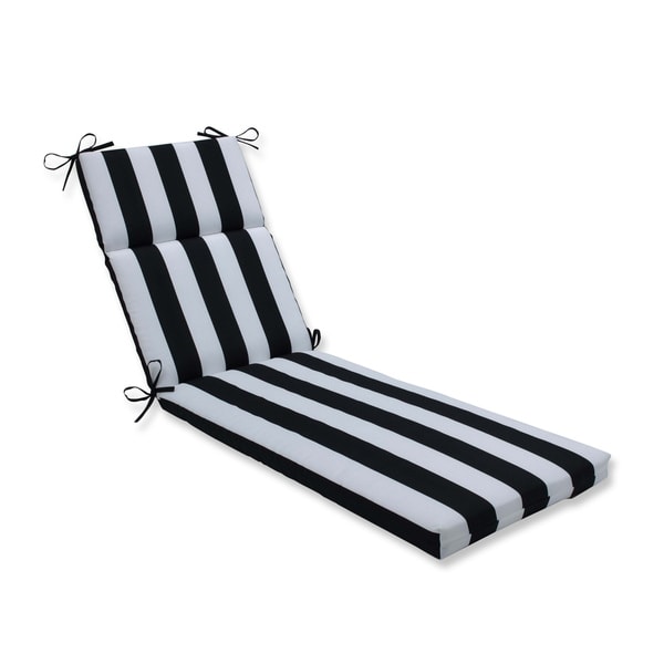 black chaise cushion