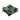 Hatteras Ebony Wrought Iron Seat Cushion (Set of 2)