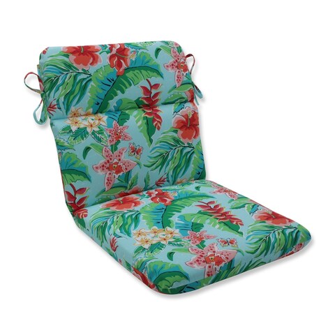 Tropical Paradise Rounded Corners Chair Cushion