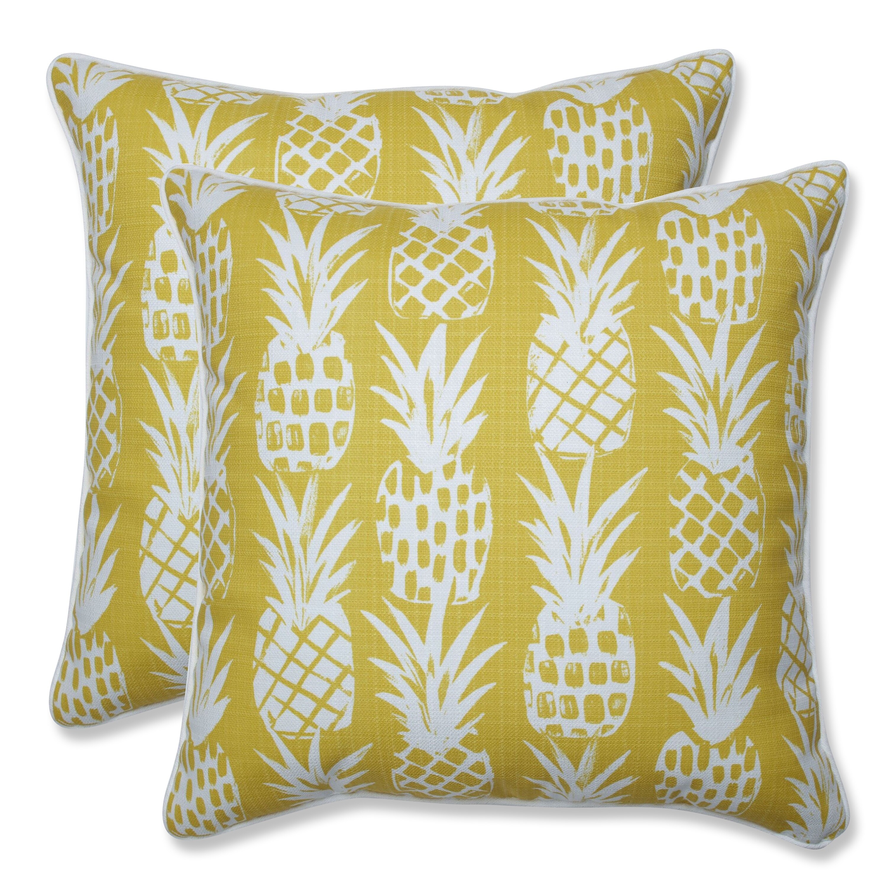 pineapple throw pillows