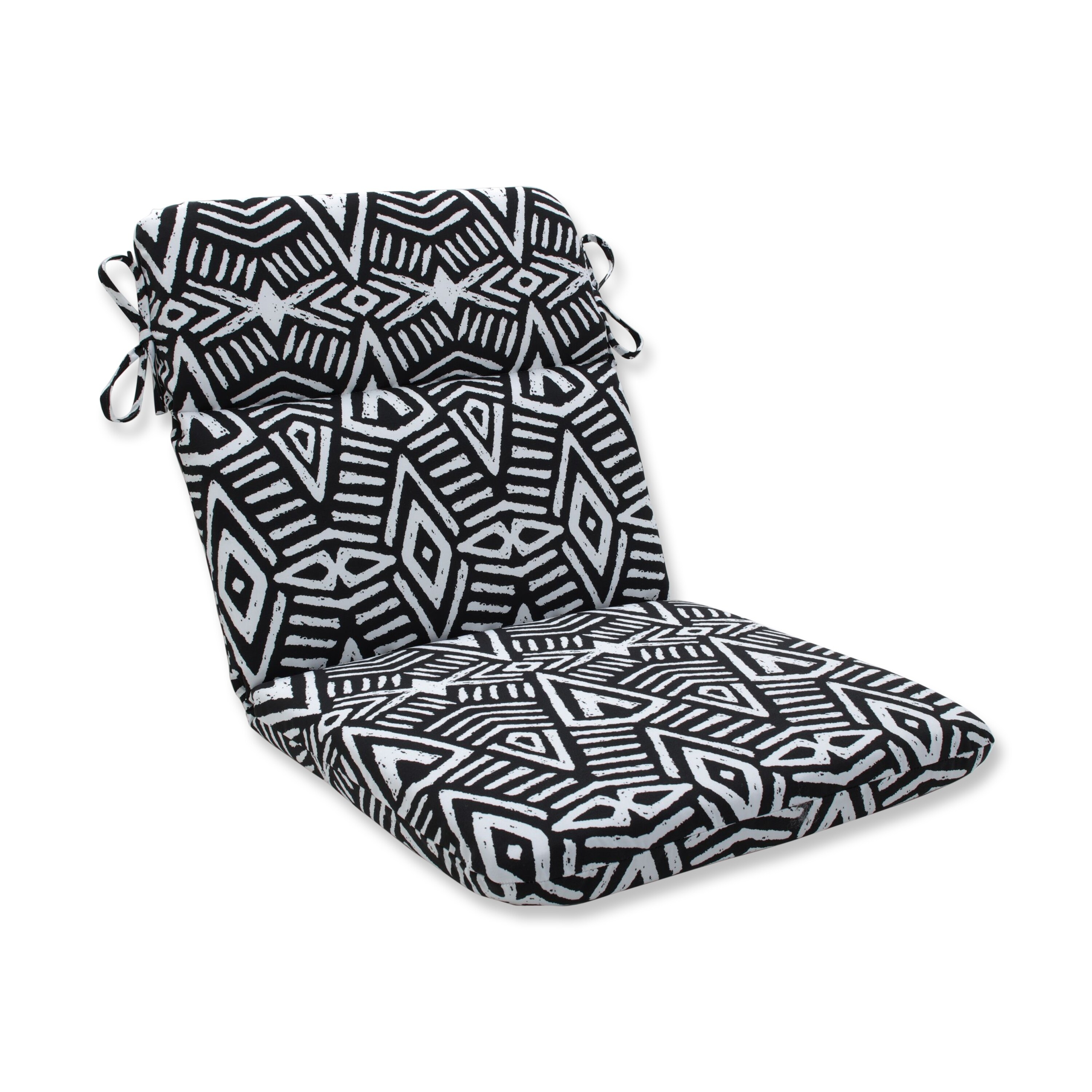 Tribal Dimensions Rounded Corners Chair Cushion - Bed Bath