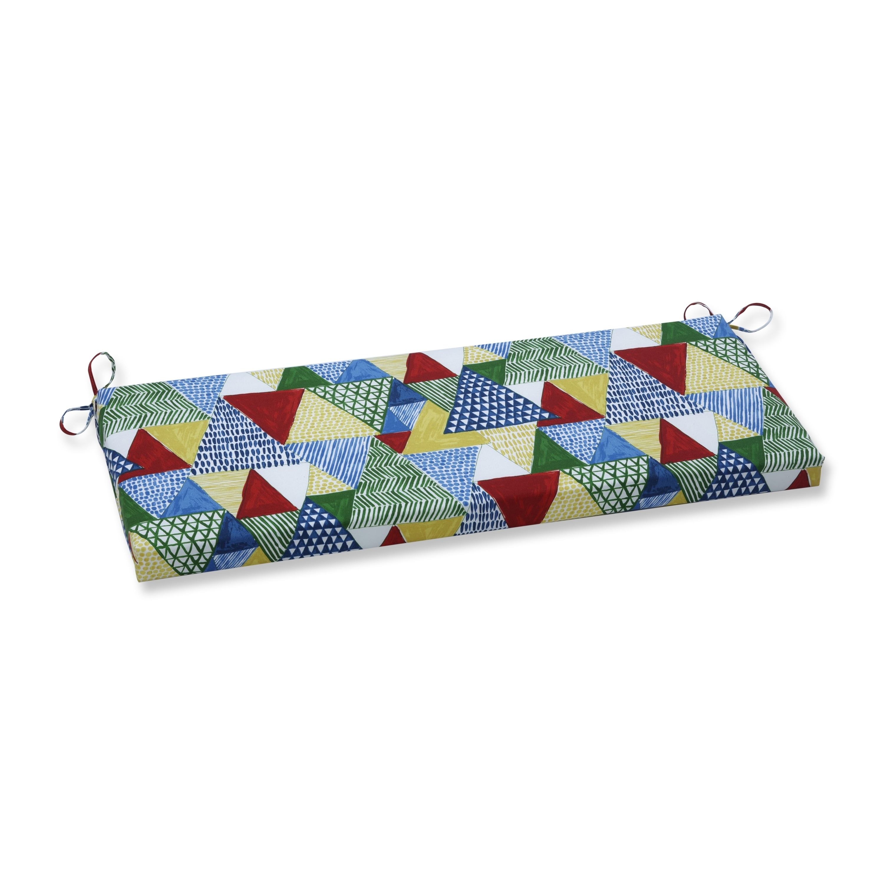 Shop Tribune Geometric Bench Cushion Free Shipping Today