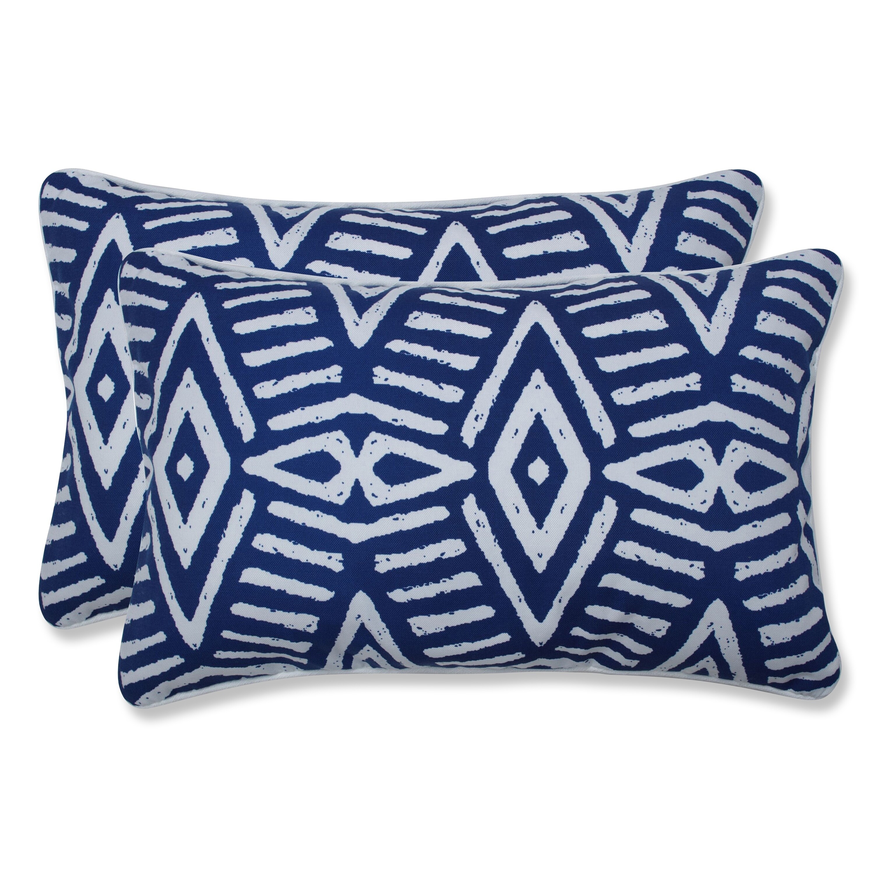Shop Tribal Dimensions Rectangular Throw Pillow Set Of 2 Free